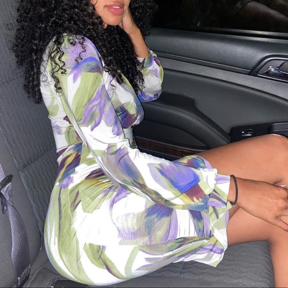 Multicolor dress
